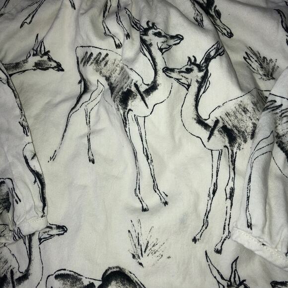 Gap Toddler Deer Dress Cream Size 4 - Picture 2 of 4